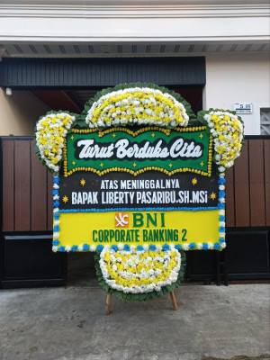 Papan Bunga Duka di Baros Jaya