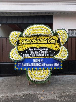 Papan Bunga Duka di Baros Jaya