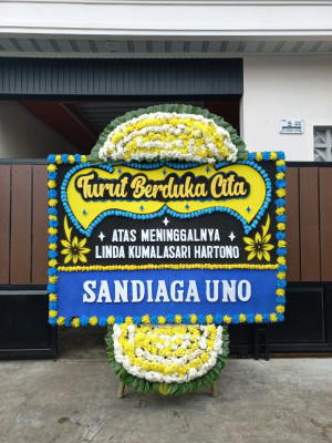 Papan Bunga Duka di Baros Jaya