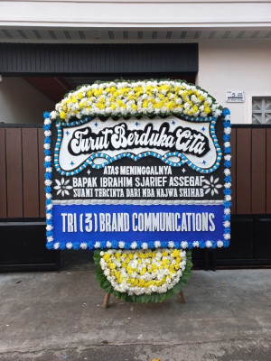 Papan Bunga Duka di Baros Jaya